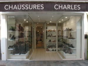 devanture chaussures charles