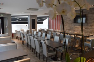 salle interieure bistrot du theatre restaurant vaise lyon