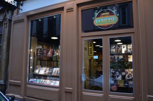 devanture librairie la bourse lyon